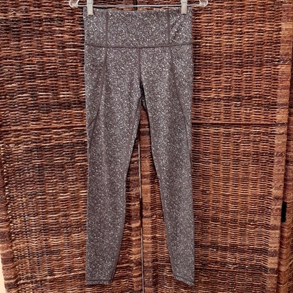 Athleta Salutation Stash Pocket Tight ST Women's Small Tall Gray Yoga Leggings - Picture 1 of 7
